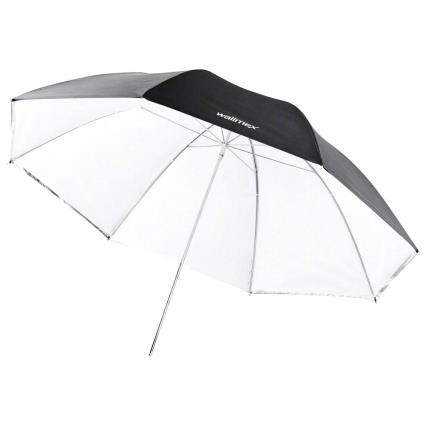 2 In 1 Reflex&translucent Umbrella 109 Cm One Size White / Black