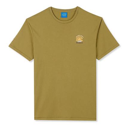 Camiseta Manga Curta Decote Redondo Tourna M Gecko