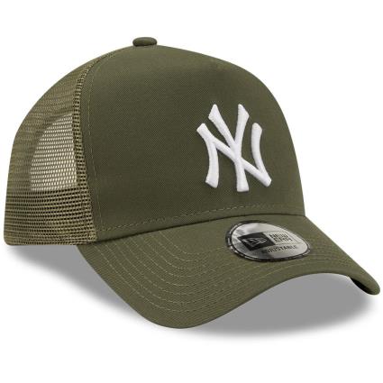 Boné De Caminhoneiro New York Yankees One Size Khaki