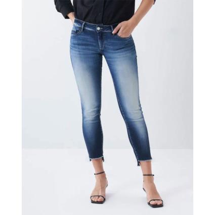 Jeans Secret Glamour Push In Cropped Premium Wash 40 Blue