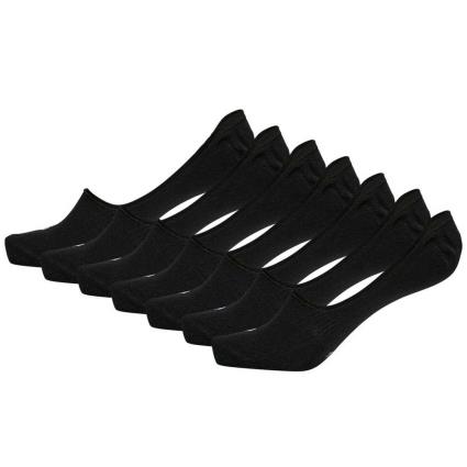 Meias Chevron No Show 6 Pares EU 41-45 Black