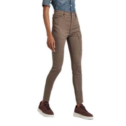 Calças Cargo Kafey Ultra High Skinny 28 Turf