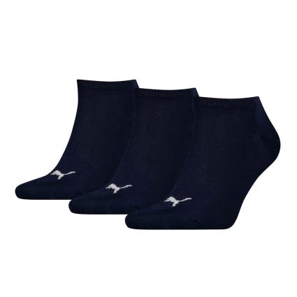 Meias Sneaker Plain 3 Pares EU 43-46 Navy