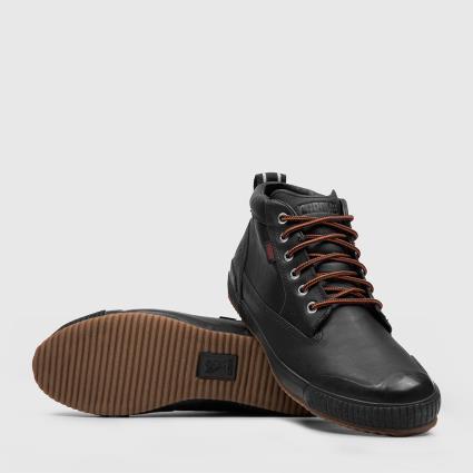 Botas Storm 415 Work EU 41 Black Leather / Gum