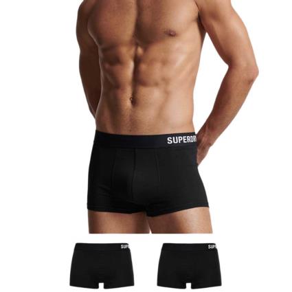 Boxer Trunk Offset 2 Unidades XL Black / Black Optic