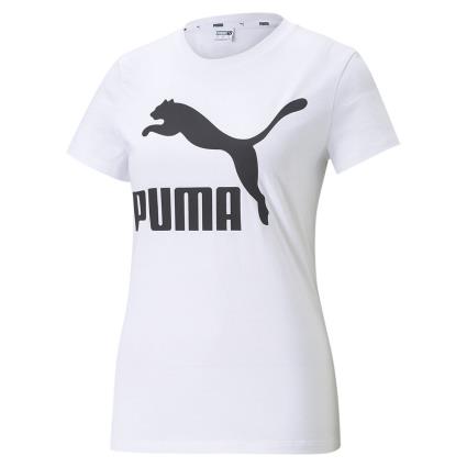 Camiseta De Manga Curta Classics Logo S Puma White