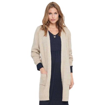 Casaco Jade Knit S Whitecap Gray / Detail W Melange