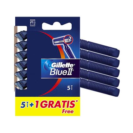 Máquina de Barbear Manual  Blue II (6 uds)