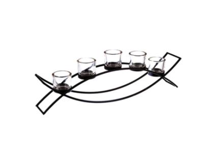PORTA VELAS TEALIGHT 55X13.5X9CM