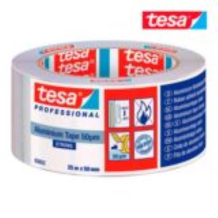 Fita de alumínio PRO  PRATA 25MX50MM