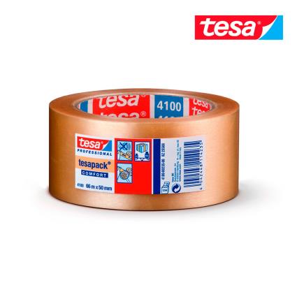 FITA DE EMBALAR PVC RUGOSO TRANSPARENTE 66M X 50MM 4100 