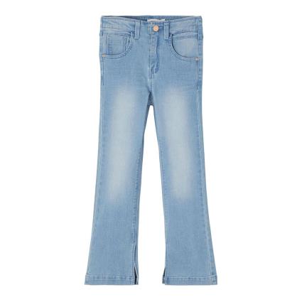 Jeans Cintura Alta Pollytasis 1601 Boot 92 cm Light Blue Denim