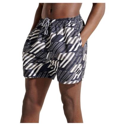 Calções De Banho Tri Series 2XL Black Aop