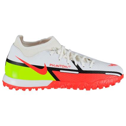Botas Futbol Phantom Gt2 Academy Dynamic Fit Tf EU 42 White / Bright Crimson / Volt