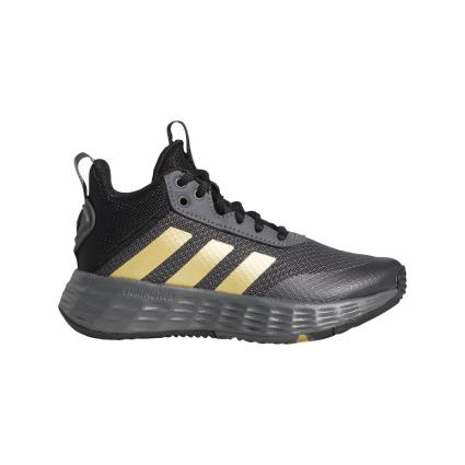 Zapatillas Baloncesto Own The Game 2.0 Niño EU 35 1/2 Grey Five / Matte Gold / Core Black