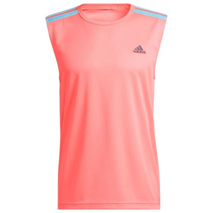 Camiseta Sin Mangas All World Si 2.0 S Acid Red