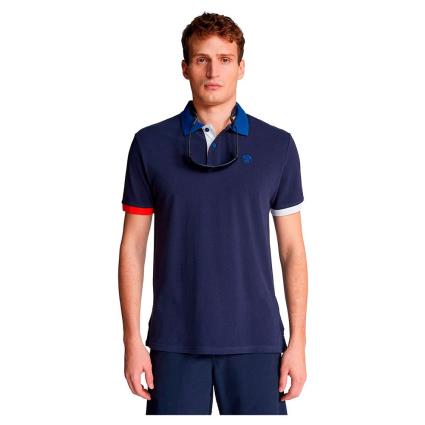 North Sails Polo Manga Curta 692356 Logo XL Navy Blue