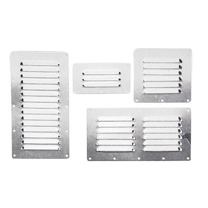 Grelha Do Ventilador Horizontal 232x128 Mm One Size Grey