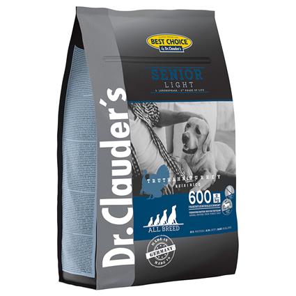 Ração para Cães  (4Kg - Seca - Sénior - Sabor: Peru, Arroz)