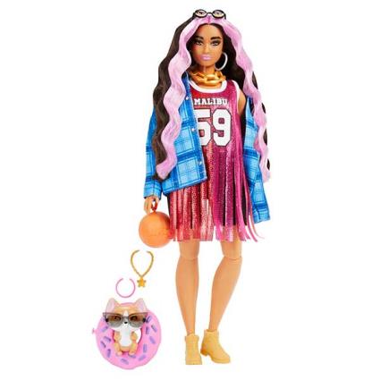 Boneca Com Camisa De Basquete E Brinquedo Para Cachorro De Estimação Extra 3 Years Multicolor