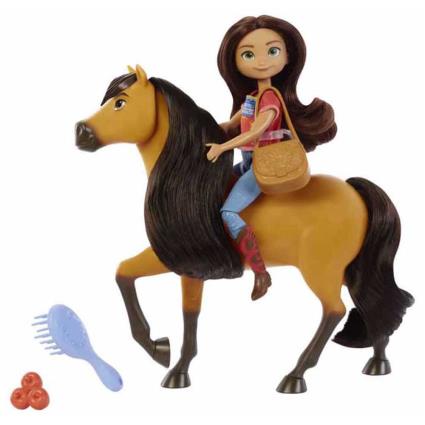 Figura De Boneca E Cavalo Com Acessórios De Brinquedo Lucky 3 Years Multicolor