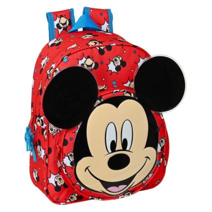 Sorrisos Felizes Mickey Mouse 34cm Mochila One Size Multicolor