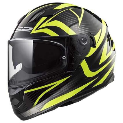 Capacete Integral Stream Evo Jink 51-52 cm Matt Black / High Vis Yellow