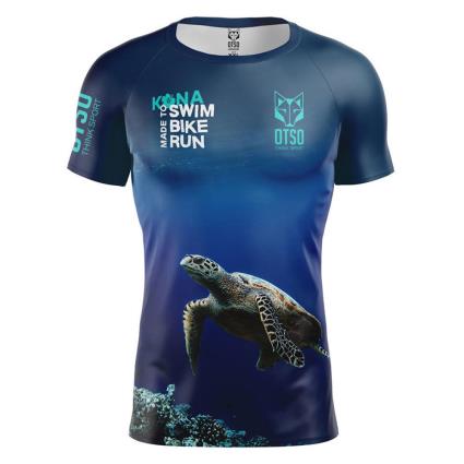 Camiseta De Manga Curta Kona Turtles XL Multicolor