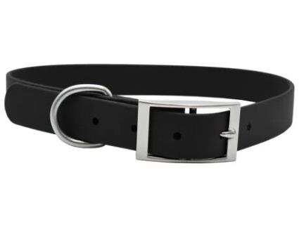 Coleira para Cães em Nylon Preto 55x2.5 cm 