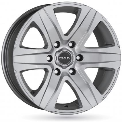 Jante  Stone 6 T 8x18 6x139,7 Et35 67.1 Cinza