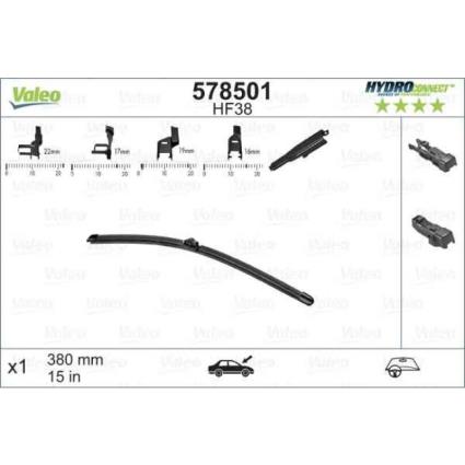 1 Escova Limpa-vidros Valeo 575561