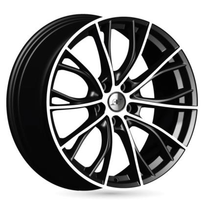 Jante De Alumínio  Spartan 9x18 5x120 Et38 72.6 Hyper Black