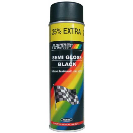 Spray Preto Brilhante Acrilico  500 Ml