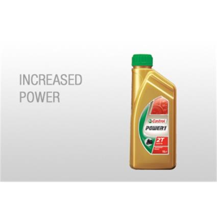 Óleo Moto Ou Scooter Castrol Power 1 2t 1l