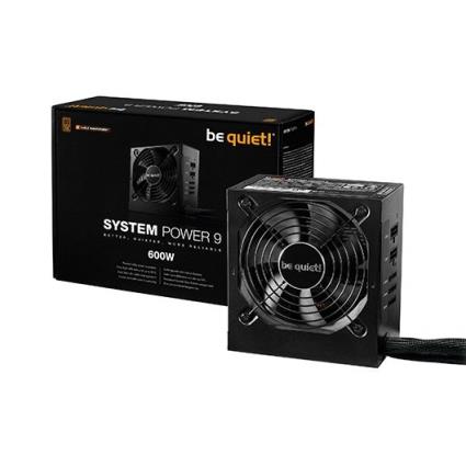 Fonte Alimentação Be Quiet! Atx 600w System Power 9 Cm