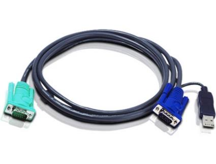 Cabo Kvm Vga Usb  Sphd15-g 5m