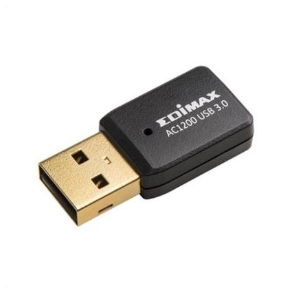 Carta de Rede Wi-fi  EW-7822UTC AC1200 USB 3.0 USB Preto