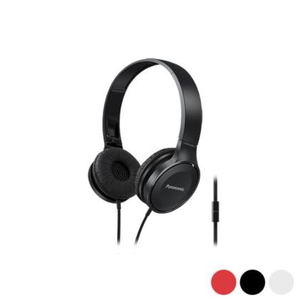 Auriculares com microfone  Corp. RP-HF100ME (3.5 mm) - Cor de Rosa