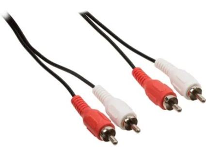 Cabo 2 Rca Macho Para 2 Rca Macho 10 Metros