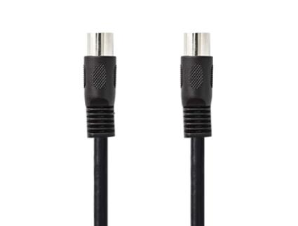 Cabo De Áudio Din  Din 5 Pinos Macho - Din 5 Pin.