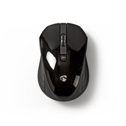 Mouse Sem Fio  1000 Dpi  3 Botões  Preto