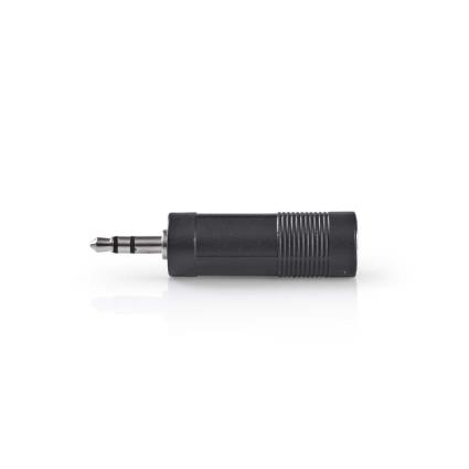 Adaptador De Áudio Estéreo  3,5 Mm Macho - 6,35 .