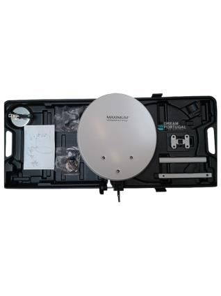 Kit Antena Parabolica 35cm Para Campismo