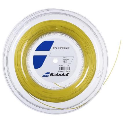 Corda Do Carretel De Tênis Rpm Hurricane 200 M 1.20 mm Yellow