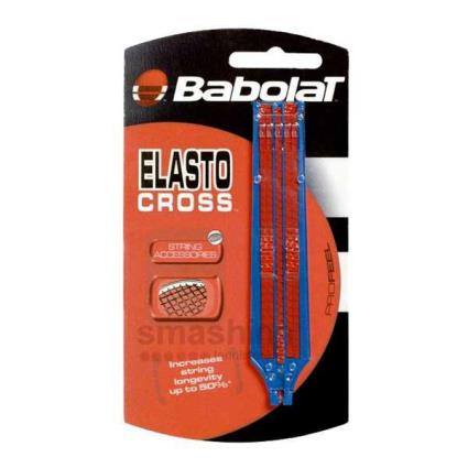 Deslizamento De Cordas De Raquete De Tênis Elastocross One Size Blue