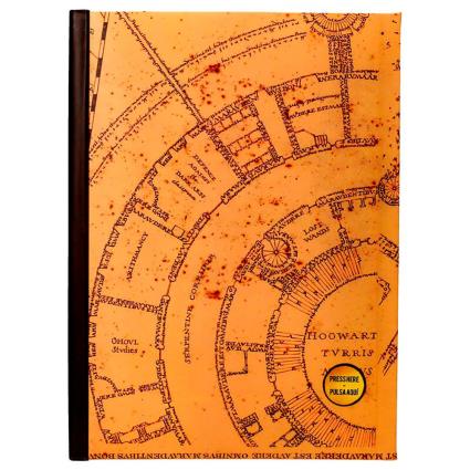 Uma 5 Harry Potter Merodeador Map Harry Potter Merodeador Map One Size Orange