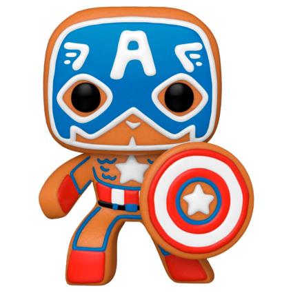 Figura Capitão América Pop Marvel Holiday One Size Multicolour