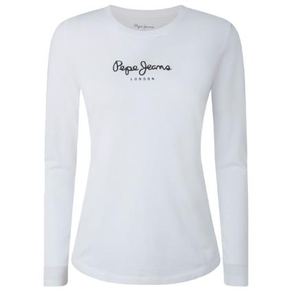 Camiseta New Virginia Ls N L White