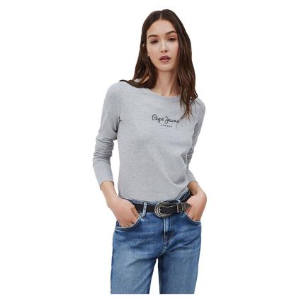 Camiseta New Virginia Ls N L Grey Marl