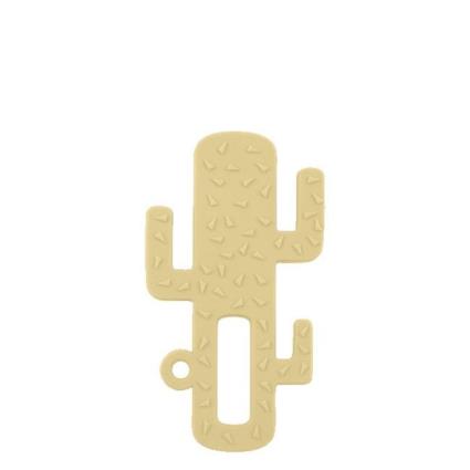 Mordedor Silicone Cactus Amarelo 3m+